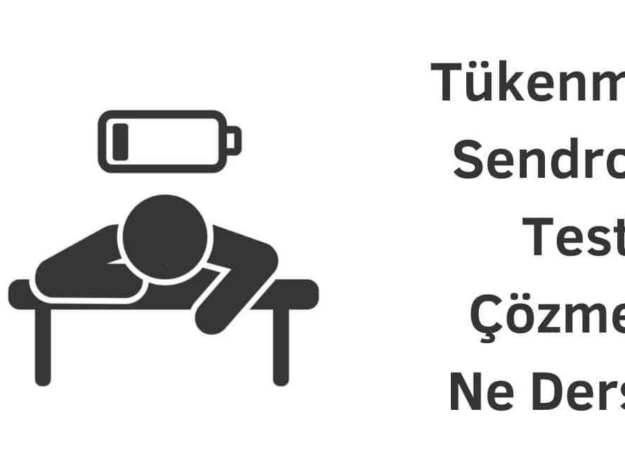 tükenmişlik sendromu testi